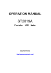 ST2819 user manual