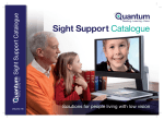 Sight Support Catalogue
