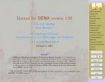 Manual for SIENA version 1.98