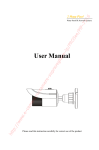 ip-camera user manual - Camere supraveghere video profesionale