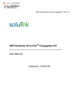HRP-Antibody All-in-One Conjugation Kit User Manual