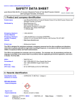 SAFETY DATA SHEET - E