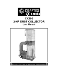 CX400 2-HP DUST COLLECTOR
