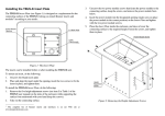 Installing the TBUS-5i Insert Plate