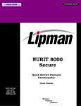 NURIT 8000 User Manual - 1st National Payment Solutions