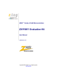 Z51F0811 Evaluation Kit User Manual