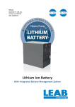Handbuch Lithium Power System