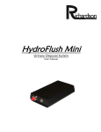 HydroFlush Mini User Manual