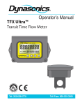 TFXB Manual - Flow Meter Rentals