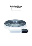 Indexing Rings Type Series CR700C