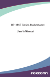 H61MXE Series Motherboard User`s Manual H61MXE Series