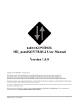 nativeKONTROL ME_nanoKONTROL2 User Manual Version 1.0.5