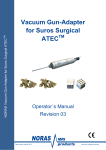 Vacuum Gun-Adapter for Suros Surgical ATEC