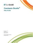 Camtasia 7 Help Guide