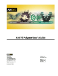 ANSYS Polystat User`s Guide - Portal de Documentacion de