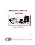 406D User Manual - Electro Tech Systems