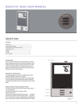 radistat man user manual