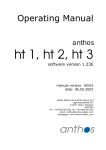 Anthos HT-series Plate Reader operating manual