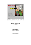 Power Vision 1.6 user´s manual