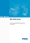 User Manual MIC-3022 Series