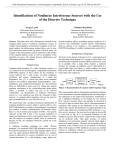 Identification of Nonlinear Interference Sources with the Use of the