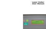 Laser Cutter User Manual - School of Architecture and Planning