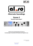 te Soundings Al.So Dynax 2 ons and a guide for use.