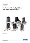 Brooks Smart-Series Digital Mass Flow Meters and