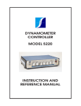 Model 5220 User`s Manual