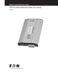 945U-E wireless Ethernet modem user manual