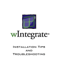 wIntegrate Tech Tips Volume 1