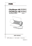 User manual CitySkape 48 RGBW_1_8