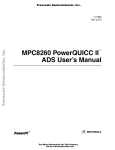 MPC8260 PowerQUICC II ADS User`s Manual