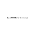 Sysax Multi Server User manual