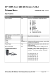 XP–8X4X-Atom-CE6 OS Version 1.0.0.2 Release Notes