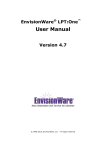 EnvisionWare® LPT:One™ User Manual Version 4.7