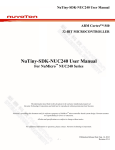 NuTiny-SDK-NUC240 User Manual