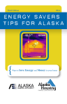 energy savers tips for alaska - Alaska Housing Finance Corporation