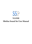 VI.ONE Sound Set User Manual