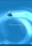 STABLAB 2013 USER MANUAL