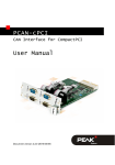 PCAN-cPCI - User Manual - PEAK