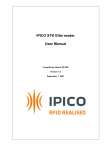 IPICO STK Elite reader User Manual