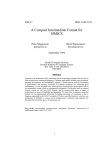 A Compact Intermediate Format for SIMICS