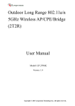 Outdoor Long Range 802.11a/n 5GHz Wireless AP