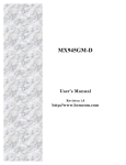 MX945GM-D Manual ver1.00