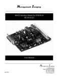RS422 Interface Board for FTM1010 IB-1010