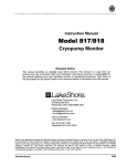 Model 817/818 - Lake Shore Cryotronics, Inc.