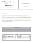 VX-230 Series - Suprema Telecom Distribuidor Autorizado Vertex