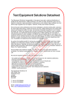 ROHDE & SCHWARZ FSEM30 Datasheet