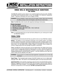 MSD MC-2 MOTORCYCLE IGNITION